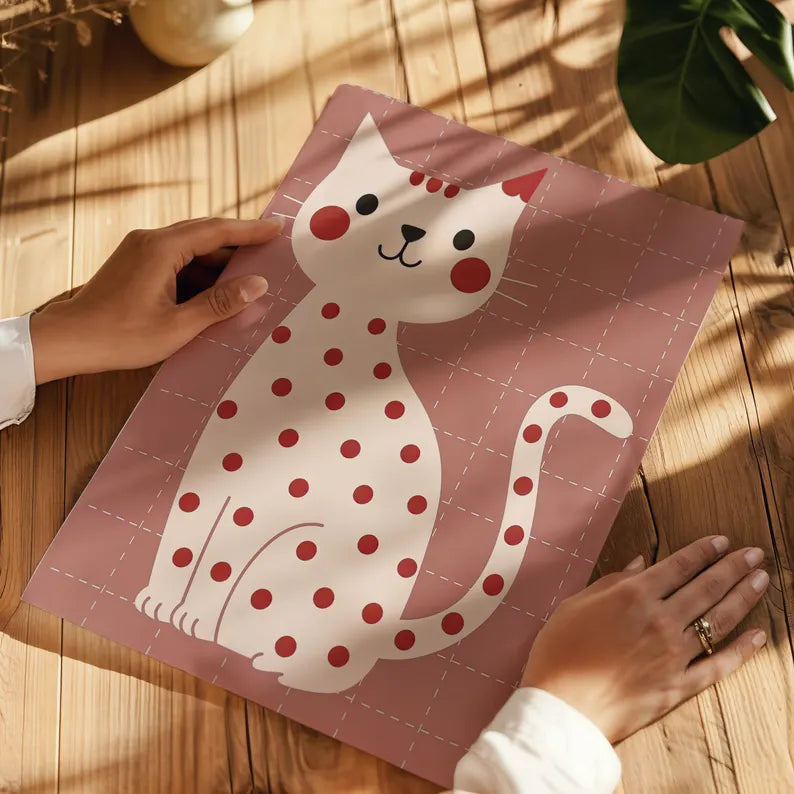 Chat à Pois