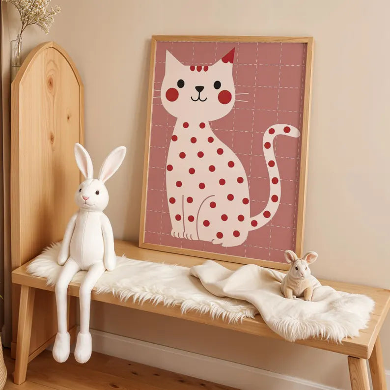 Chat à Pois