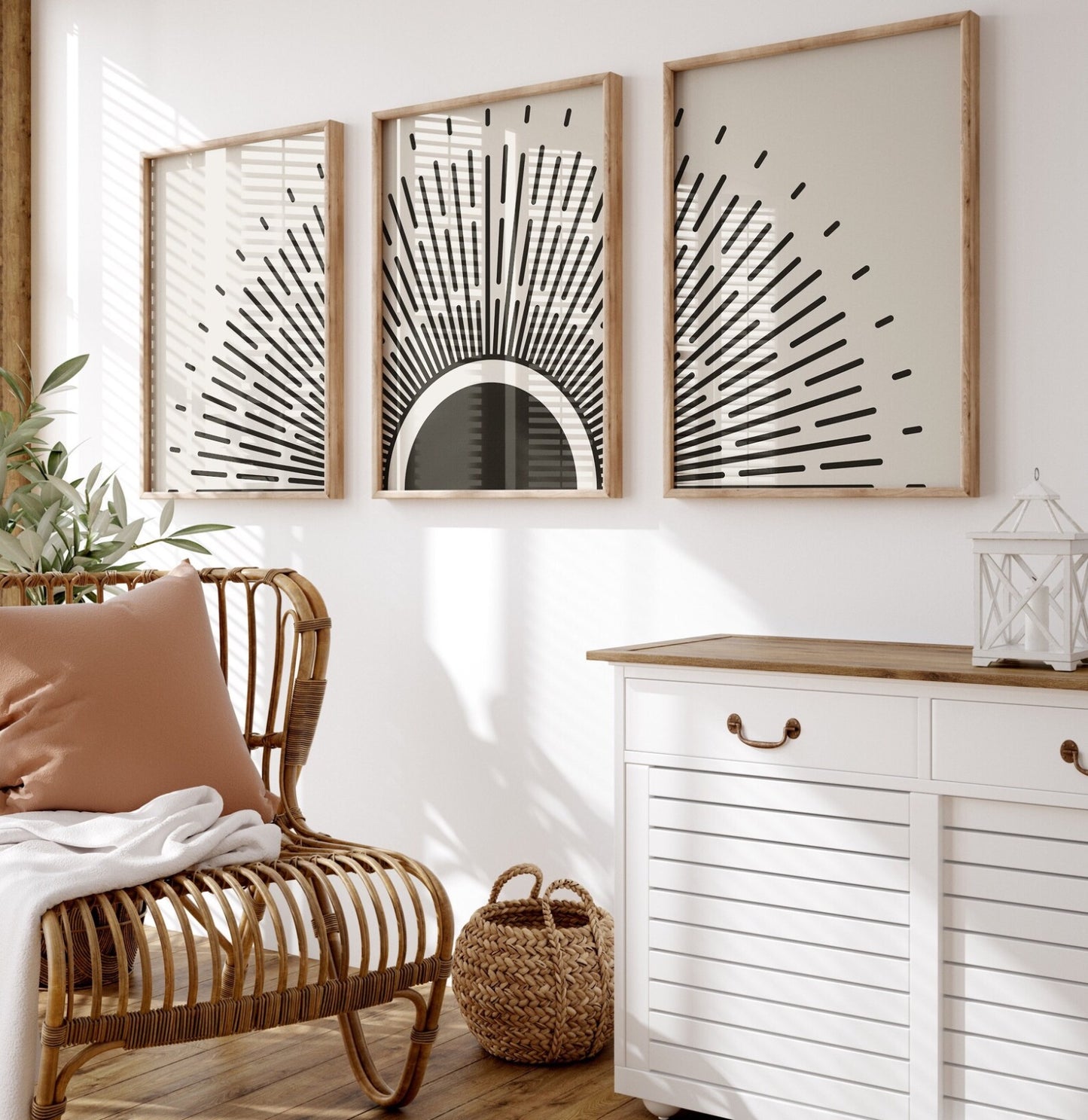 Trio Soleil Abstrait