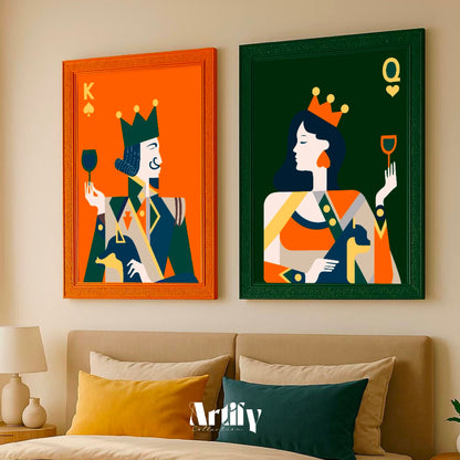 Intention Royale – King & Queen en dialogue