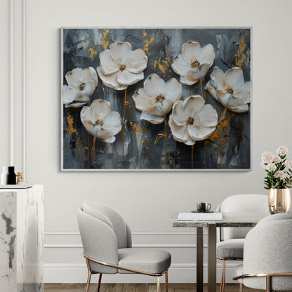 Bouquet d’Élégance sur Fond Foncé