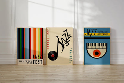 Trio d’Affiches Vintage