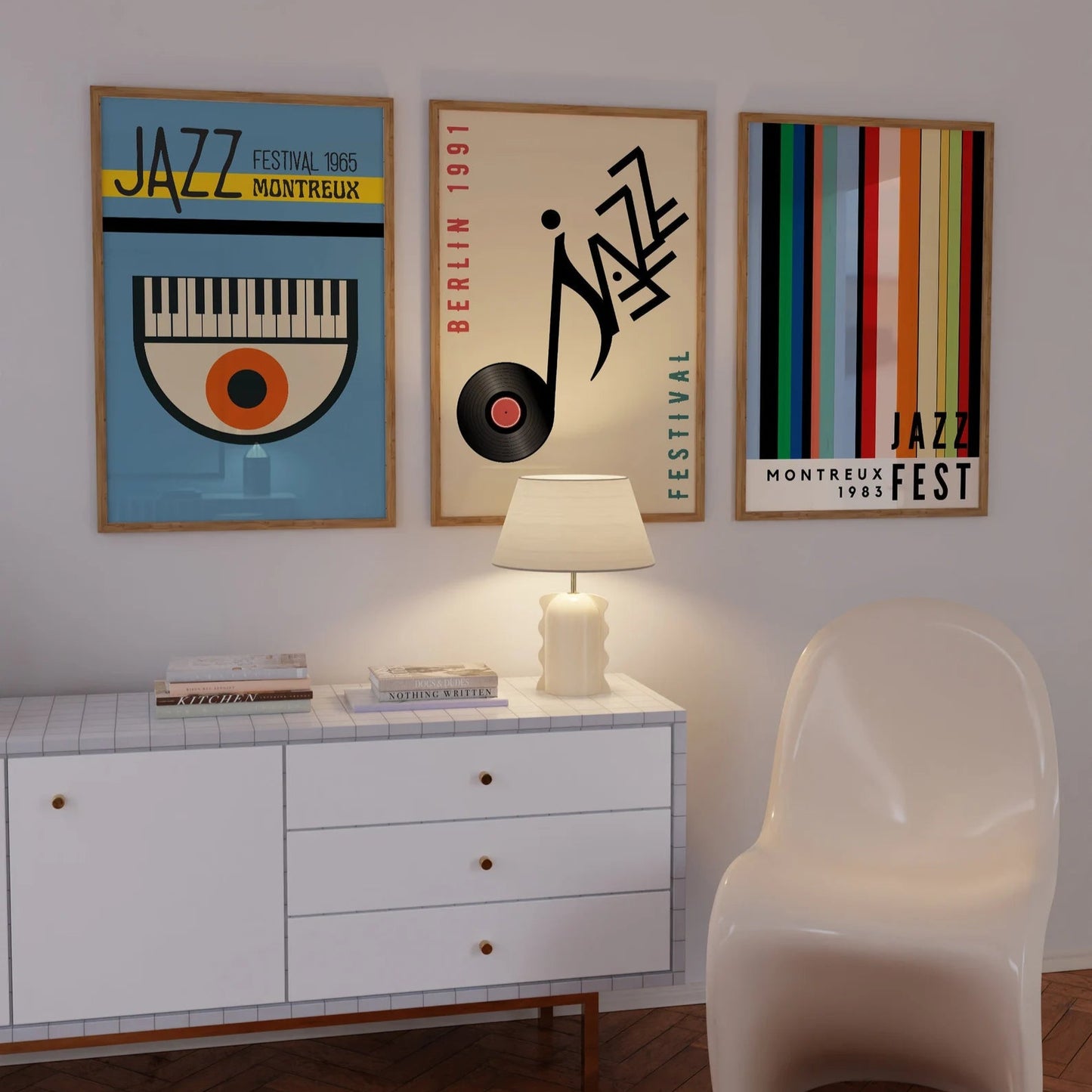 Trio d’Affiches Vintage