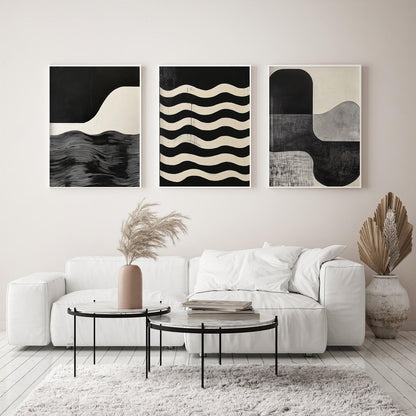 Équilibre en Noir & Blanc