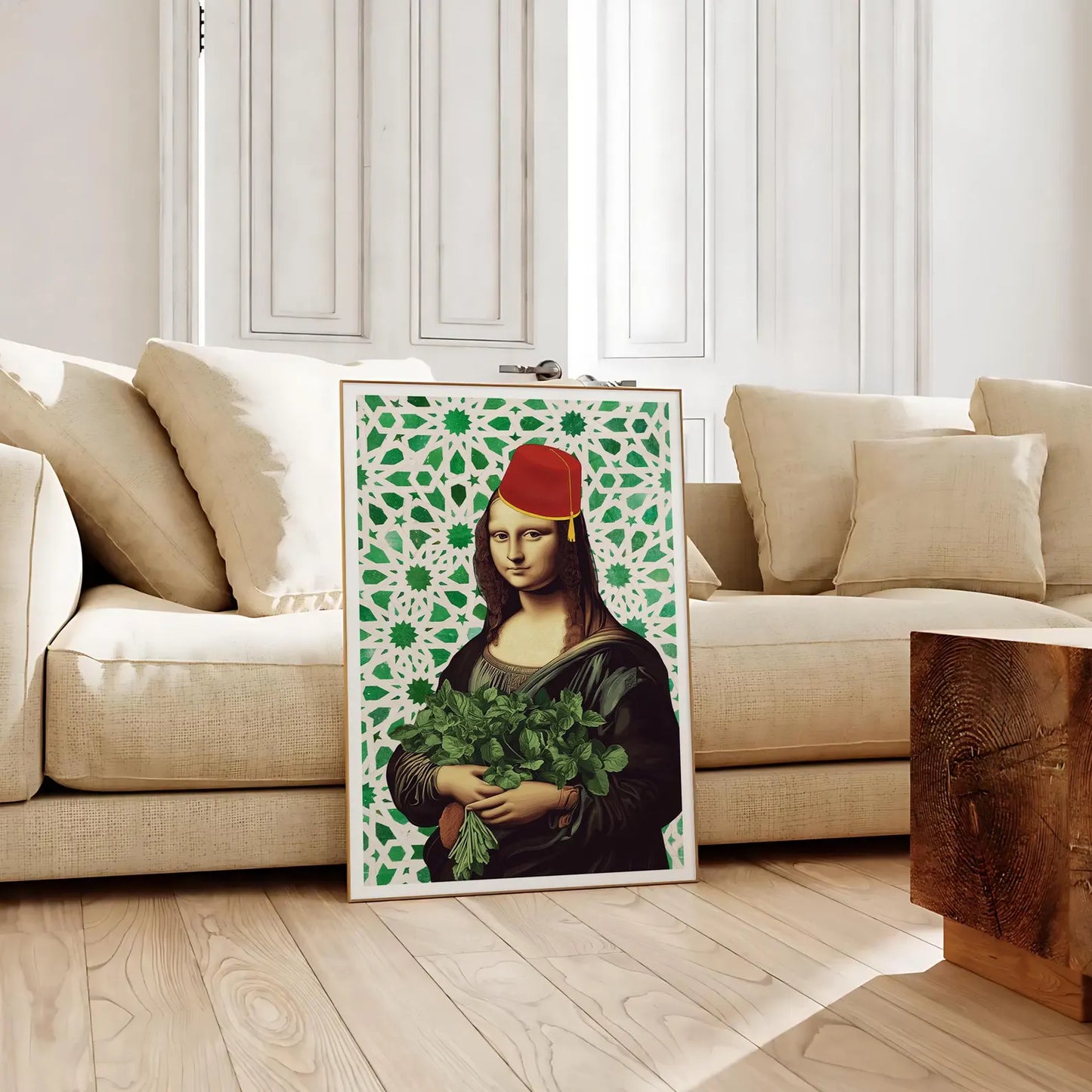 Mona Lisa à la Marocaine