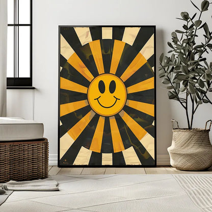 Fleurs Smiley Vintage