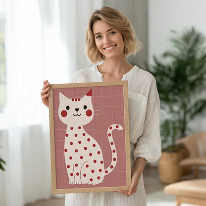 Chat à Pois