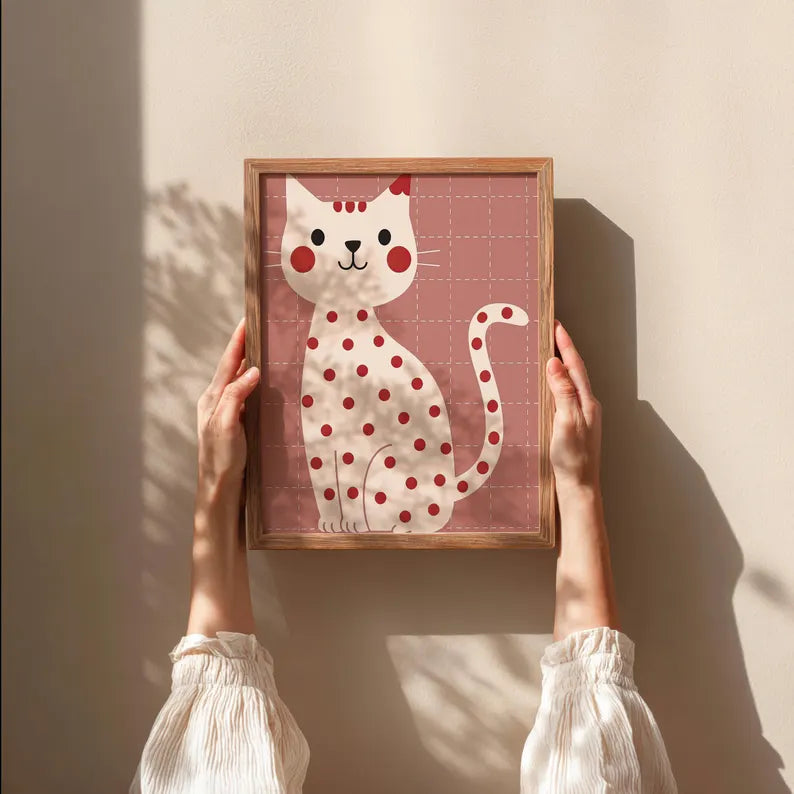 Chat à Pois