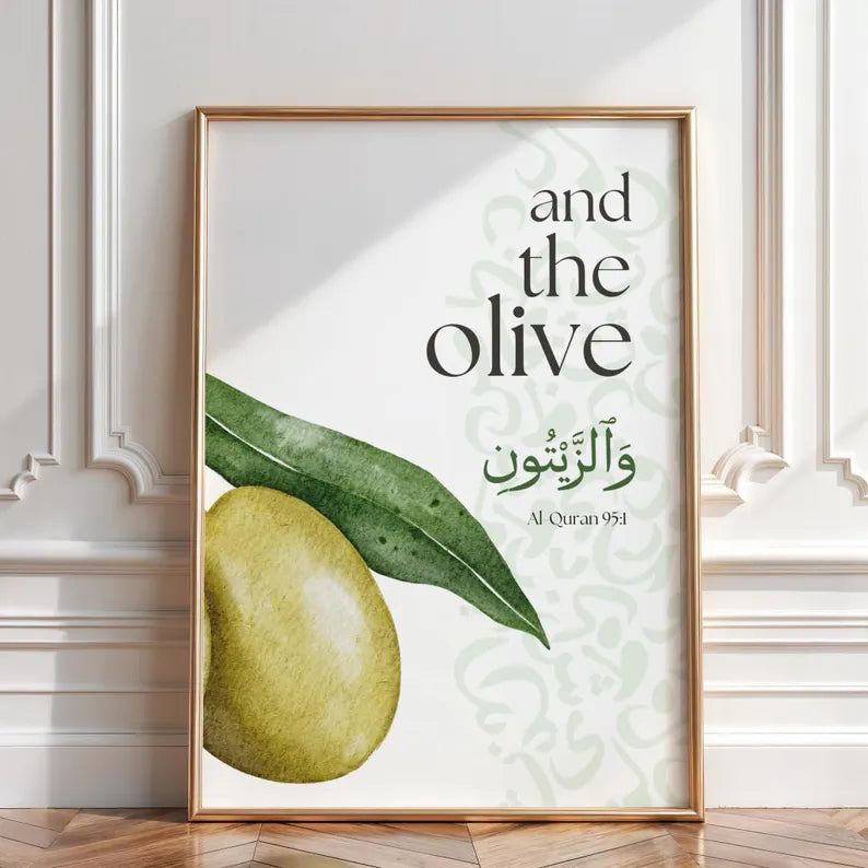 Figue et Olive Inspirés du Coran