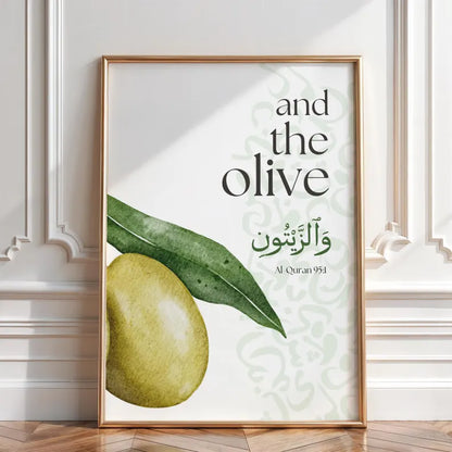 Figue et Olive Inspirés du Coran