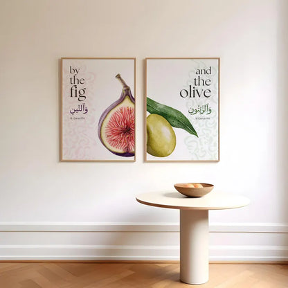 Figue et Olive Inspirés du Coran