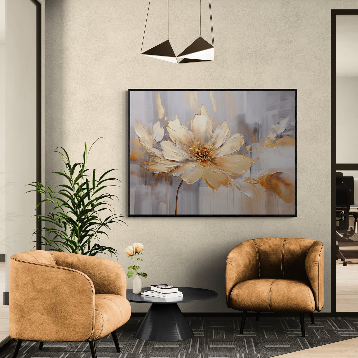 Tableau Floral Élégant