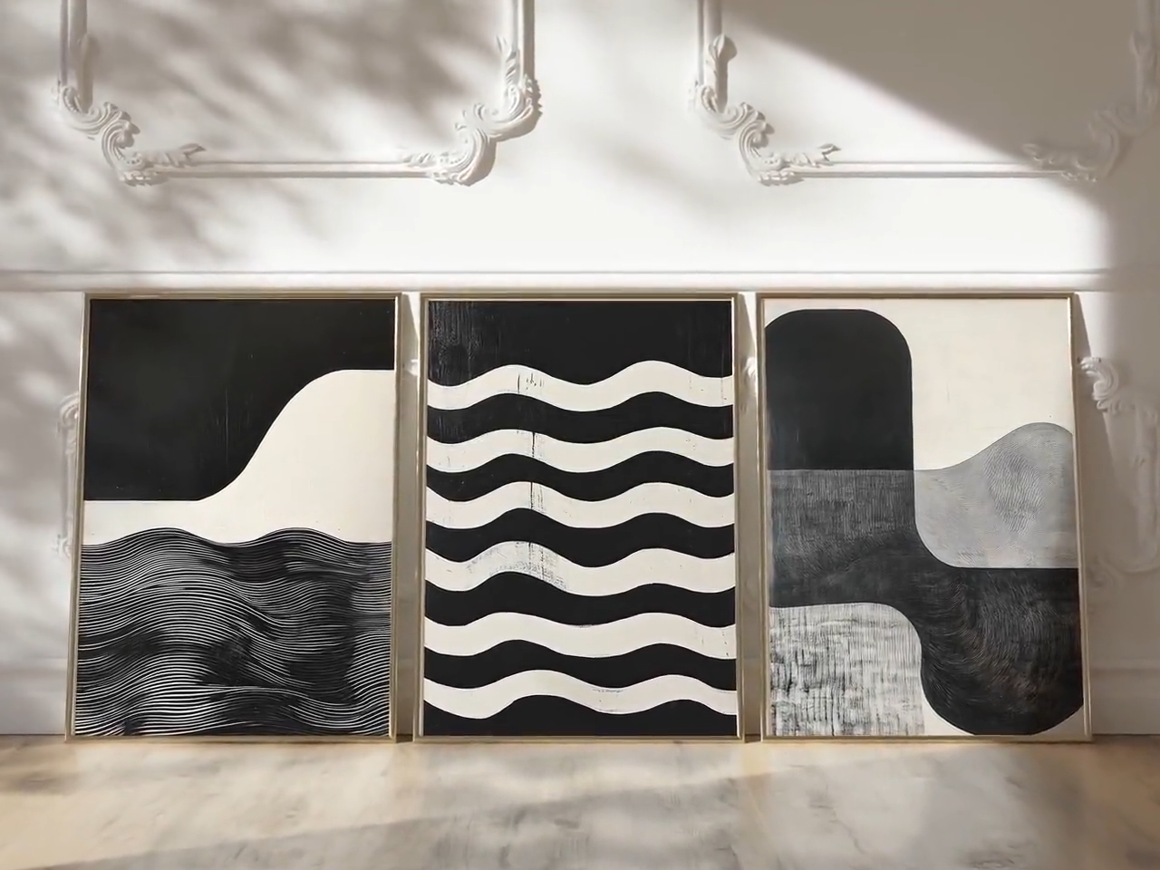 Équilibre en Noir & Blanc